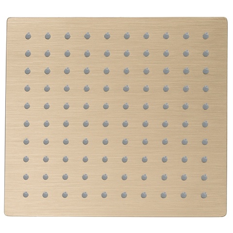 BATERIA PRYSZNICOWA ŁAZIENKOWA Z DESZCZOWNICĄ F170C ZŁOTA SZCZOTKOWANA