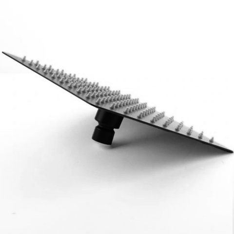 BATERIA PRYSZNICOWA ŁAZIENKOWA Z DESZCZOWNICĄ NATRYSKOWA F170B-BL CZARNA