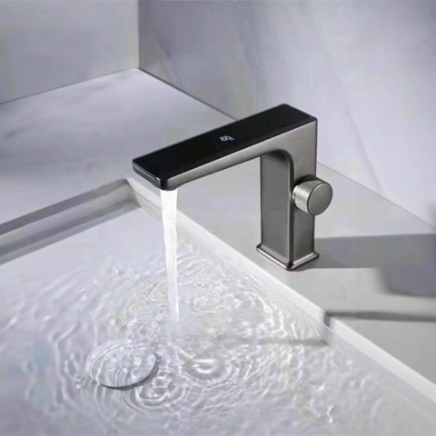 BATERIA UMYWALKOWA ŁAZIENKOWA F11-GR-BL SZARA LCD