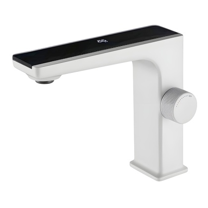 BATERIA UMYWALKOWA ŁAZIENKOWA F11-WH-BL BIAŁO/CZARNA LCD