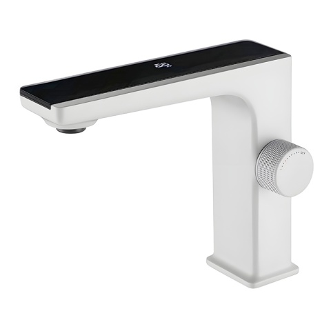 BATERIA UMYWALKOWA ŁAZIENKOWA F11-WH-BL BIAŁO/CZARNA LCD