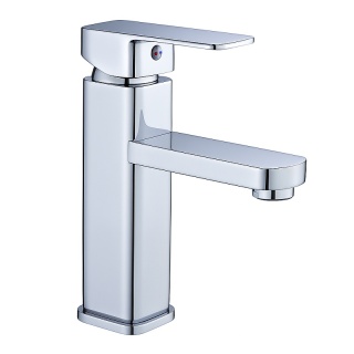 BATERIA UMYWALKOWA ŁAZIENKOWA STOJĄCA NABLATOWA NISKA LANA CHROM