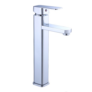 BATERIA UMYWALKOWA ŁAZIENKOWA STOJĄCA NABLATOWA WYSOKA LANAH CHROM