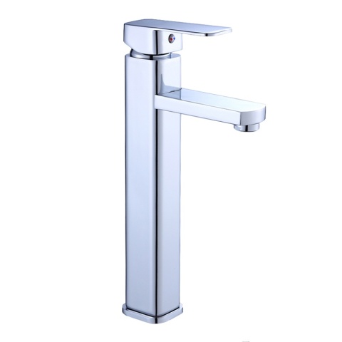 BATERIA UMYWALKOWA ŁAZIENKOWA STOJĄCA NABLATOWA WYSOKA LANAH CHROM