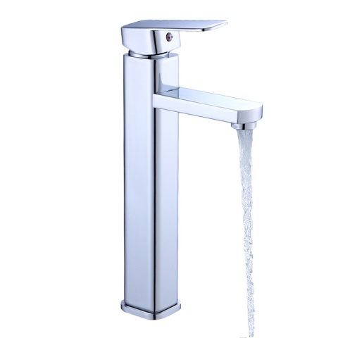 BATERIA UMYWALKOWA ŁAZIENKOWA STOJĄCA NABLATOWA WYSOKA LANAH CHROM