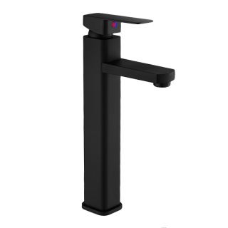 BATERIA UMYWALKOWA ŁAZIENKOWA STOJĄCA NABLATOWA WYSOKA LANAH CZARNA