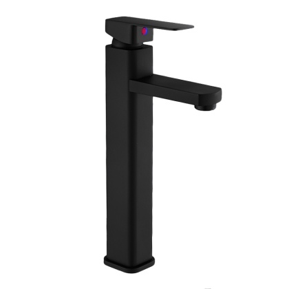 BATERIA UMYWALKOWA ŁAZIENKOWA STOJĄCA NABLATOWA WYSOKA LANAH CZARNA