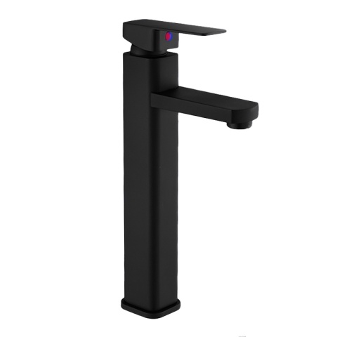 BATERIA UMYWALKOWA ŁAZIENKOWA STOJĄCA NABLATOWA WYSOKA LANAH CZARNA