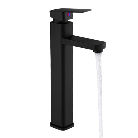 BATERIA UMYWALKOWA ŁAZIENKOWA STOJĄCA NABLATOWA WYSOKA LANAH CZARNA