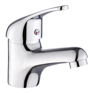 BATERIA UMYWALKOWA NABLATOWA ŁAZIENKOWA NISKA STOJĄCA KRAN TONI CHROM