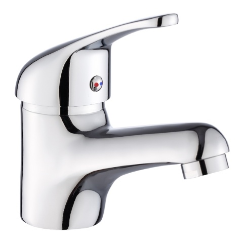 BATERIA UMYWALKOWA NABLATOWA ŁAZIENKOWA NISKA STOJĄCA KRAN TONI CHROM