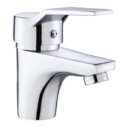 BATERIA UMYWALKOWA NABLATOWA ŁAZIENKOWA NISKA STOJĄCA KRAN ULA CHROM