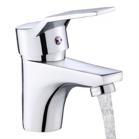 BATERIA UMYWALKOWA NABLATOWA ŁAZIENKOWA NISKA STOJĄCA KRAN ULA CHROM