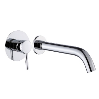 BATERIA UMYWALKOWA PODTYNKOWA ŚCIENNA F06K CHROM