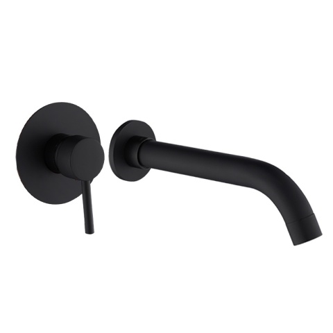 BATERIA UMYWALKOWA PODTYNKOWA ŚCIENNA F06K CZARNA