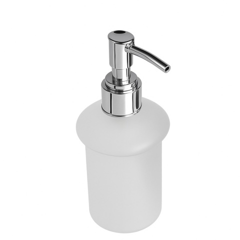 DOZOWNIK DO MYDŁA POJEMNIK NA ŚCIANĘ WISZĄCY SZKLANY LIANA-CH CHROM