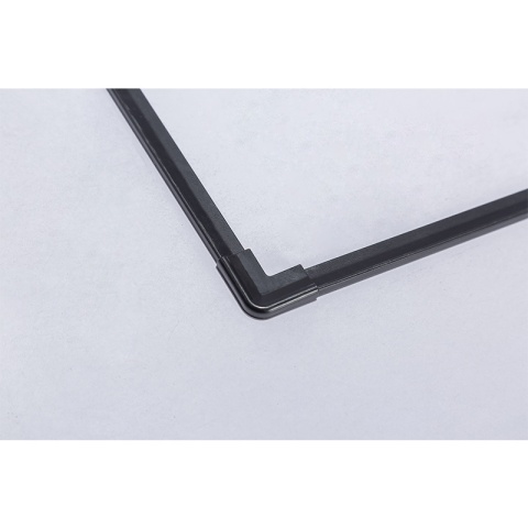 KABINA PRYSZNICOWA KWADRATOWA ZES-BS05B-90 CZARNA 90x90 CM