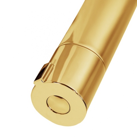 BATERIA PRYSZNICOWA Z TERMOSTATEM ŁAZIENKOWA ŚCIENNA ZESTAW T204-GL ZŁOTA