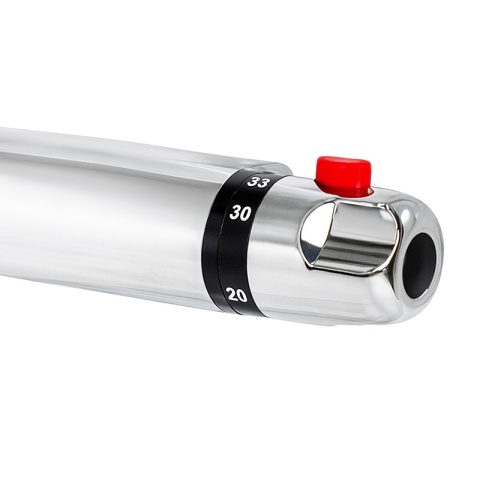 BATERIA PRYSZNICOWA Z TERMOSTATEM ŚCIENNA ŁAZIENKOWA NATRYSKOWA T201 CHROM