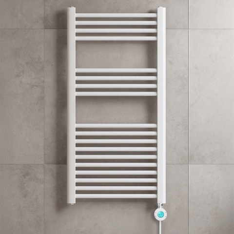 GRZEJNIK ŁAZIENKOWY ELEKTRYCZNY ENERGOOSZCZĘDNY DRABINKA 250W BIAŁY