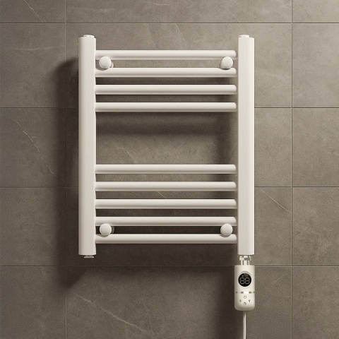 GRZEJNIK ŁAZIENKOWY ELEKTRYCZNY ENERGOOSZCZĘDNY DRABINKA 300W MANAM BIAŁY