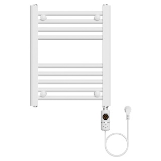 GRZEJNIK ŁAZIENKOWY ELEKTRYCZNY ENERGOOSZCZĘDNY DRABINKA 300W MANAM BIAŁY