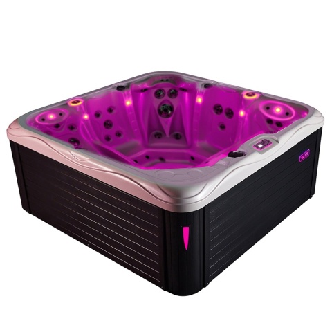 JACUZZI OGRODOWE WANNA SPA752 MAGMA GOLD OBUDOWA ANTRACYT 200x200 CM