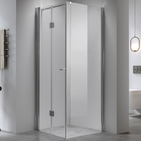KABINA PRYSZNICOWA KWADRATOWA ZES-KZ1180B-90 CHROM 90x90 CM