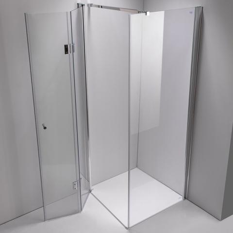 KABINA PRYSZNICOWA KWADRATOWA ZES-KZ1180B-90 CHROM 90x90 CM