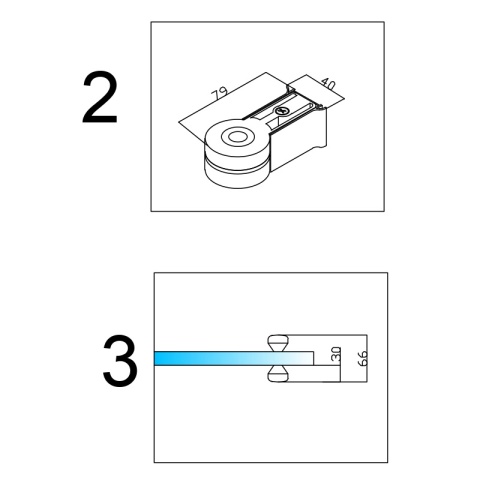 KABINA PRYSZNICOWA KWADRATOWA ZES-KZ1180B-90 CHROM 90x90 CM