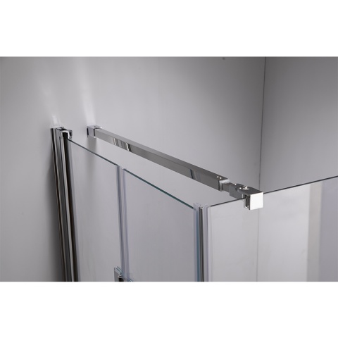 KABINA PRYSZNICOWA KWADRATOWA ZES-KZ1180A-80 CHROM 80X80 CM