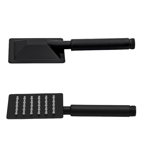 BATERIA PRYSZNICOWA ŁAZIENKOWA Z DESZCZOWNICĄ TERMOSTATEM T151B CZARNA