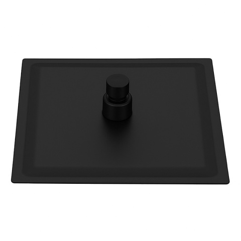 BATERIA PRYSZNICOWA ŁAZIENKOWA Z DESZCZOWNICĄ TERMOSTATEM T151B CZARNA