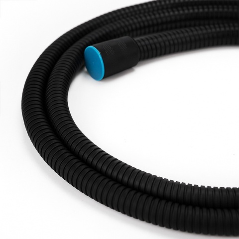 BATERIA PRYSZNICOWA ŁAZIENKOWA Z DESZCZOWNICĄ TERMOSTATEM T151B CZARNA