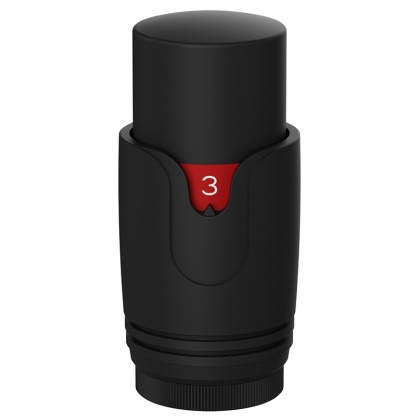 GŁOWICA TERMOSTATYCZNA POKRĘTŁO DO GRZEJNIKA GWINT M30x1.5 GT-BL-1 CZARNA