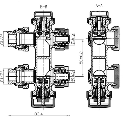 ZAWÓR TERMOSTATYCZNY GRZEJNIKOWY KĄTOWY PROSTY BIAŁY Z MASKOWNICĄ ZESTAW