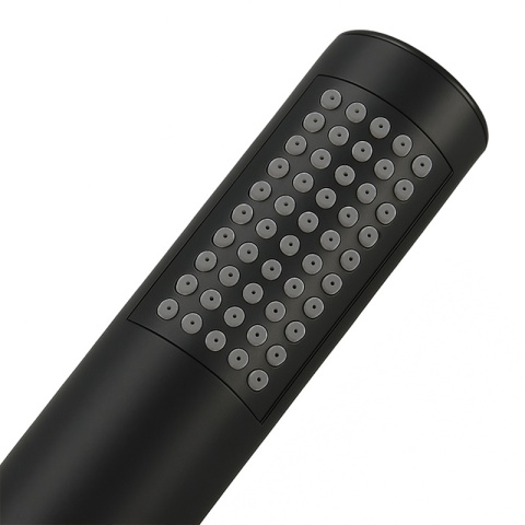 BATERIA PRYSZNICOWA PODTYNKOWA ŁAZIENKOWA Z DESZCZOWNICĄ PAULA CZARNA