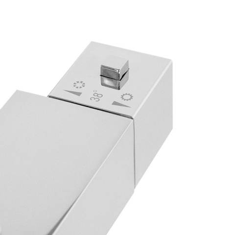 BATERIA PRYSZNICOWA ŁAZIENKOWA Z DESZCZOWNICĄ TERMOSTATEM T154A CHROM