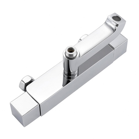 BATERIA PRYSZNICOWA ŁAZIENKOWA Z DESZCZOWNICĄ TERMOSTATEM T154A CHROM