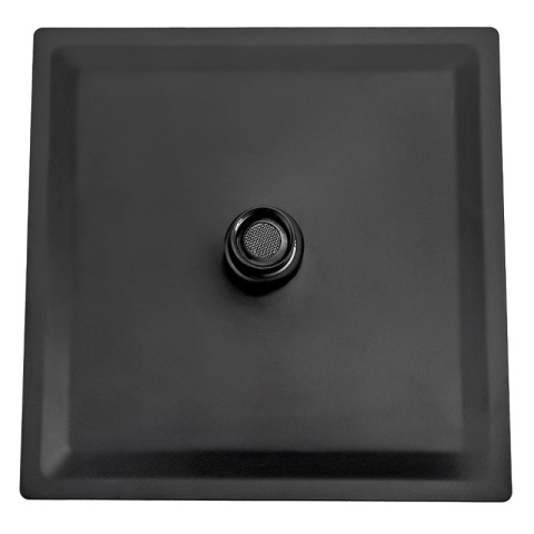 BATERIA PRYSZNICOWA ŁAZIENKOWA Z DESZCZOWNICĄ TERMOSTATEM T154B-BL CZARNA