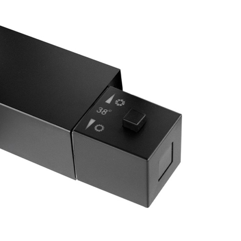 BATERIA PRYSZNICOWA ŁAZIENKOWA Z DESZCZOWNICĄ TERMOSTATEM T154B-BL CZARNA