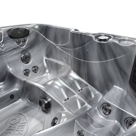 JACUZZI OGRODOWE WANNA SPA752 ODYYSEY OBUDOWA ANTRACYT 200x200 CM