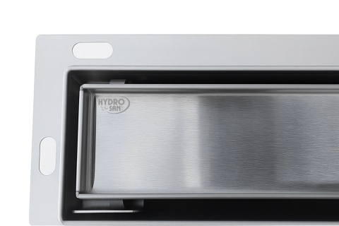 ODPŁYW LINIOWY ŚCIENNY 80 CM INOX NISKI SYFON WYSOKA PRZEPUSTOWOŚĆ DL04