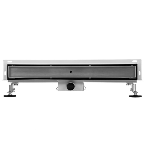 ODPŁYW LINIOWY ŚCIENNY 80 CM INOX NISKI SYFON WYSOKA PRZEPUSTOWOŚĆ DL04