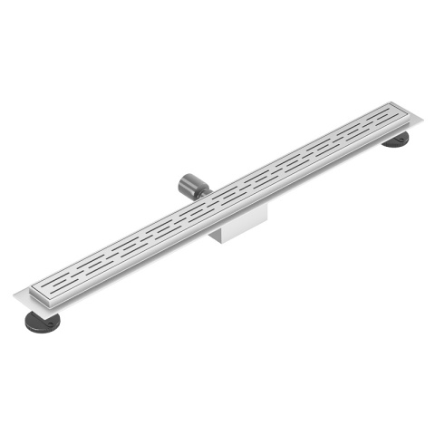 ODPŁYW LINIOWY 50 CM INOX NISKI SYFON WYSOKA PRZEPUSTOWOŚĆ DL01 CLASSIC