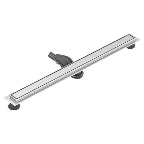 ODPŁYW LINIOWY 80 CM INOX NISKI SYFON 360 WYSOKA PRZEPUSTOWOŚĆ DL05 FIX G1