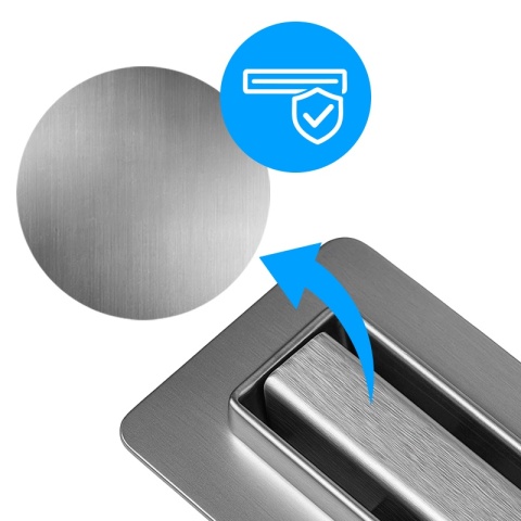 ODPŁYW LINIOWY 100 CM INOX OBROTOWY NISKI SYFON WYSOKA PRZEPUSTOWOŚĆ DL03