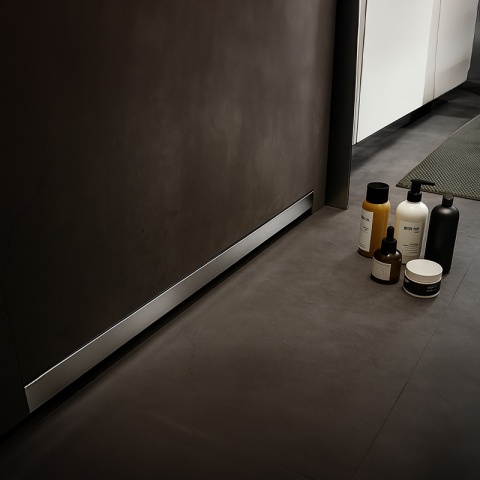 ODPŁYW LINIOWY ŚCIENNY 100 CM INOX NISKI SYFON WYSOKA PRZEPUSTOWOŚĆ DL09