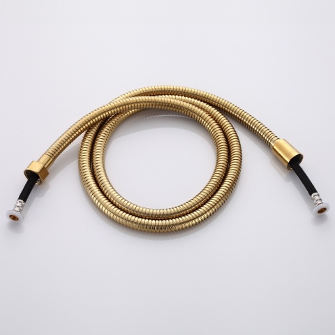 WĄŻ PRYSZNICOWY W01-GL ZŁOTO 150 CM