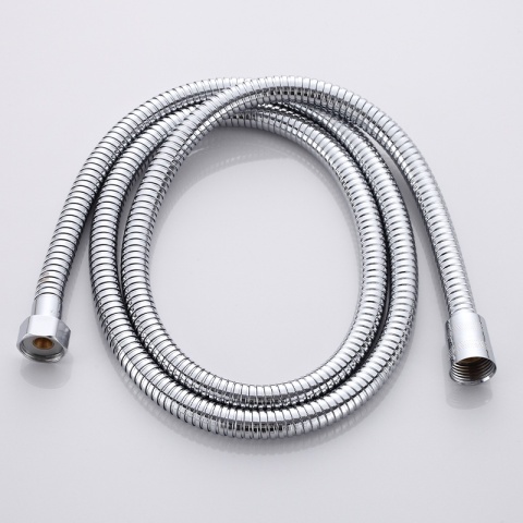 WĄŻ PRYSZNICOWY W01A CHROM 150 CM